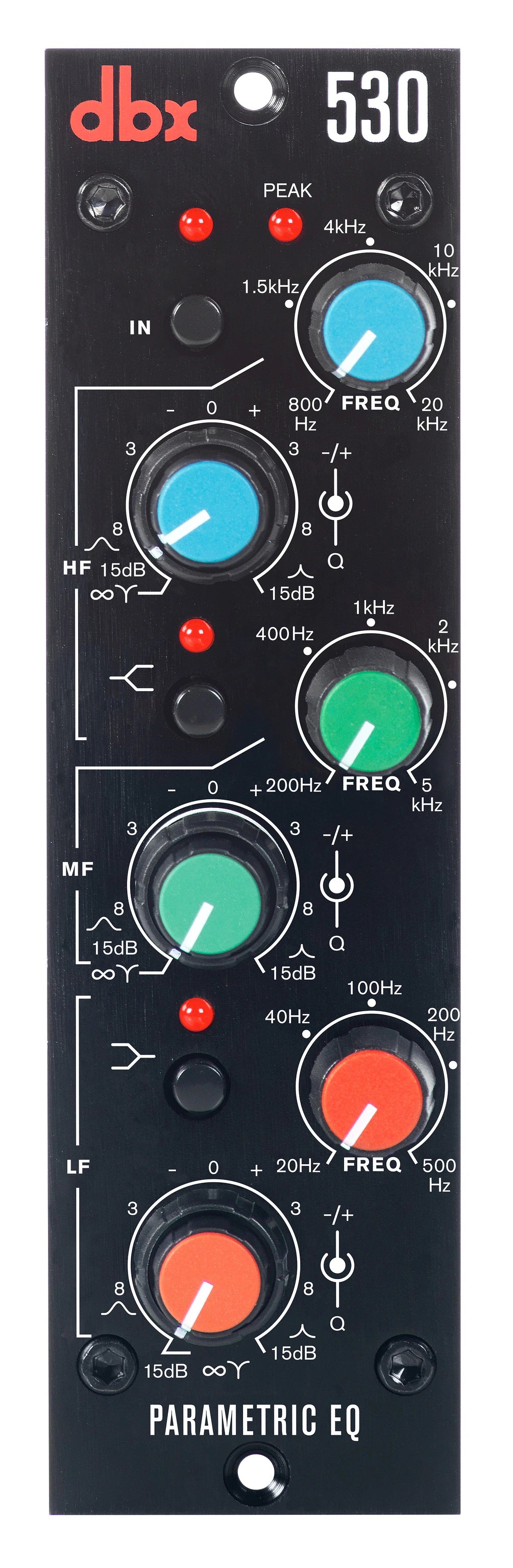 DBX530 - DBX 530 3-Band Parametric EQ
