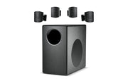 JBL C50PACK Surface-Mount Subwoofer-Satellite System PACK with 1 Control 50S/T Subwoofer and 4 Control 52