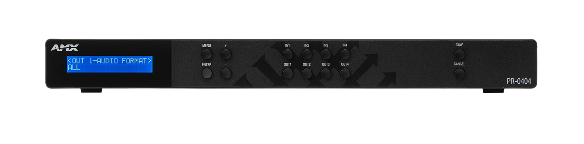 AMX-PR-0404 - AMX PR-0404 Precis 4x4 4K60 HDMI Switcher