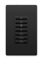 AMX MET-7E-BL Metreau Keypad 7-button BLACK