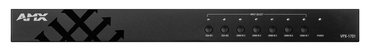 FG1010-357 - AMX VPX-1701 7x1+1 4K60 Presentation Switcher