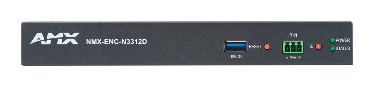 AMX-N33E001 - AMX NMX-ENC-N3312D 4K60 H.26x/Dante AV-H & 1080p H.26x Dual-Stream Encoder