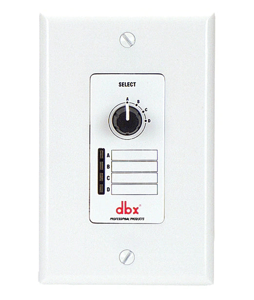 DBXZC3V - DBX ZC-3 ZC 3 Wall Mounted, Program Selector Zone Controller