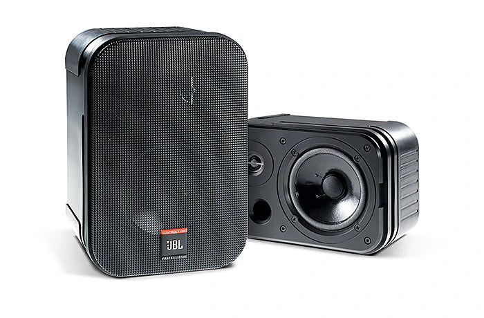 JBL Compact Size Two-Way, 5.25" Low Frequency, .75" Polycarbonate Dome Tweeter, Molded Enclosure