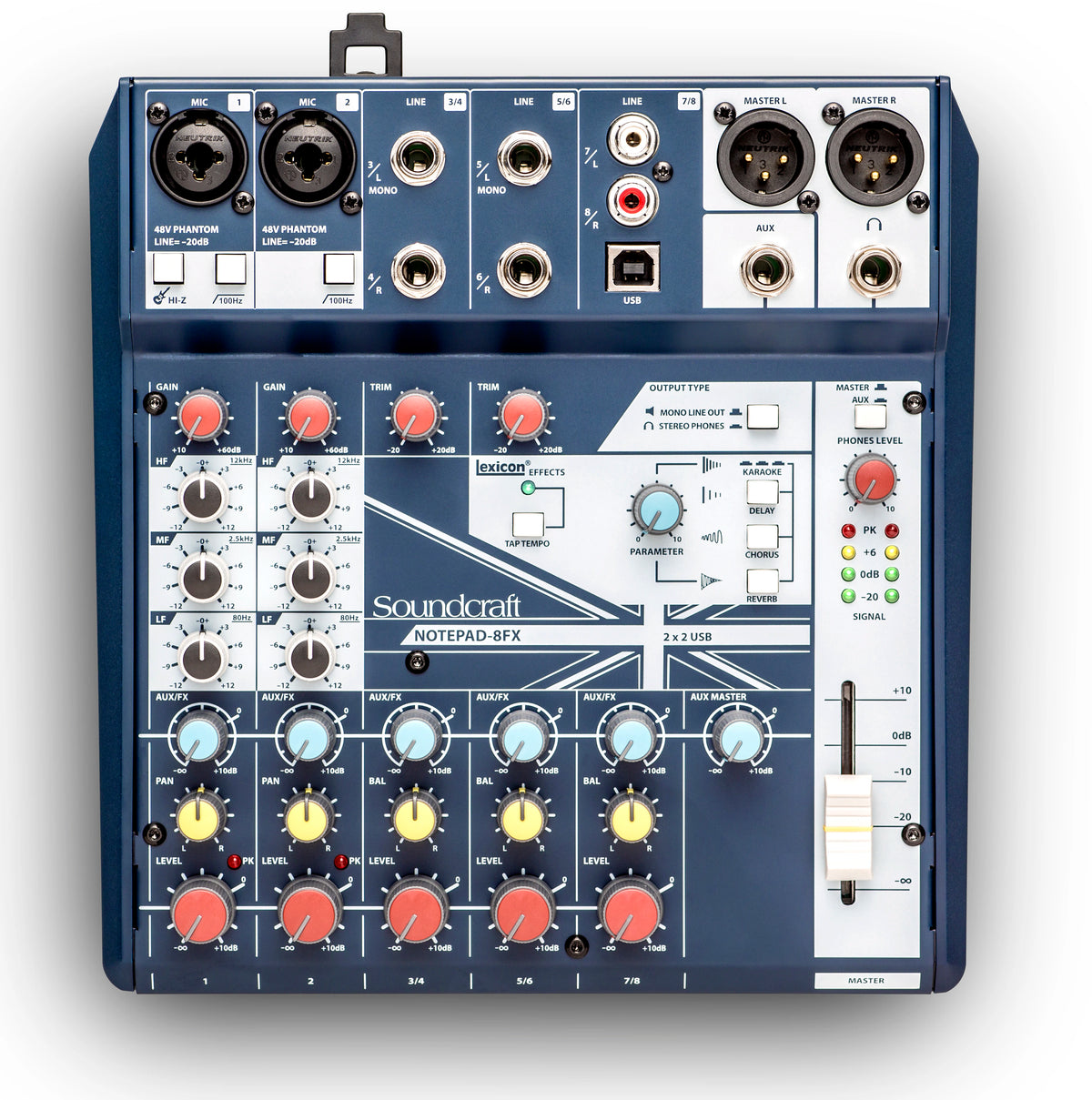 SCR-5085984US-01 - Soundcraft 5085984US Notepad 8FX US
