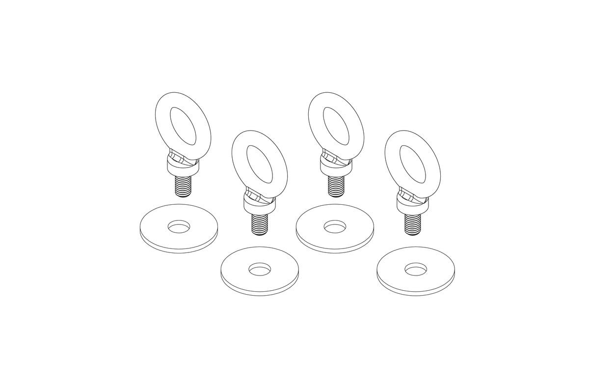 JBL-P3417MX - JBL EBK4 M10-20 Eyebolt Kit