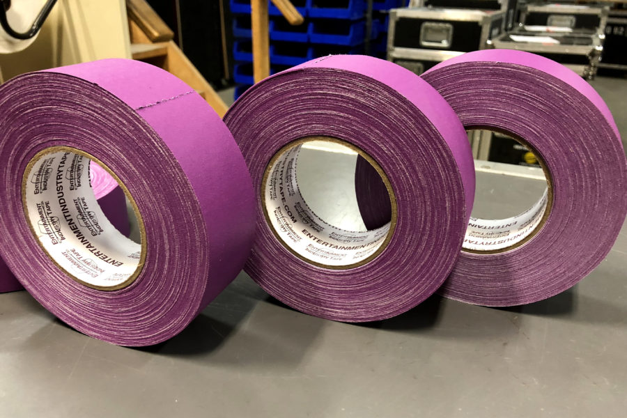 eit gaffer tape purple