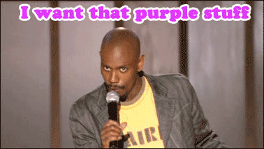 dave chappelle saying i want that purple stuff