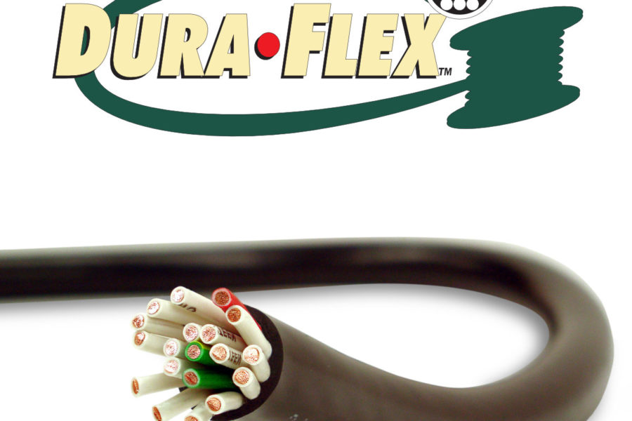 DuraFlex logo with cable