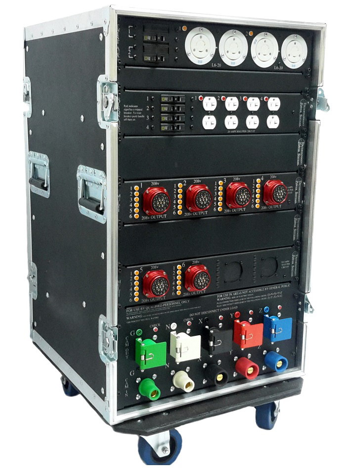 Entertainment Power Systems Portable Power Distribution Rack 2-000-900-0274.