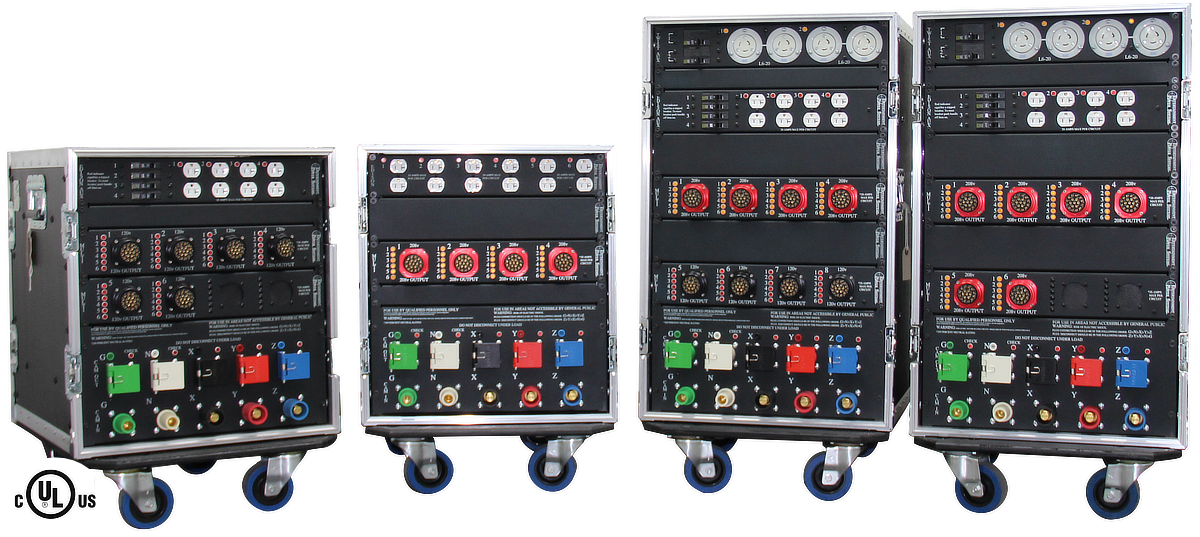 Entertainment Power Systems portable power distribution family.